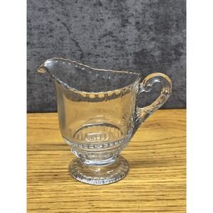 Vintage Gadroon by Cambridge Clear‎ Glass Small Cream Kitchen